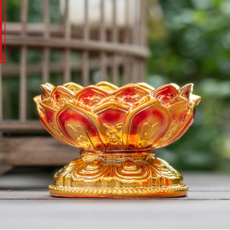 New Buddhist Prayer Wheel Base Frame Lotus Base Buddha Altar Essential