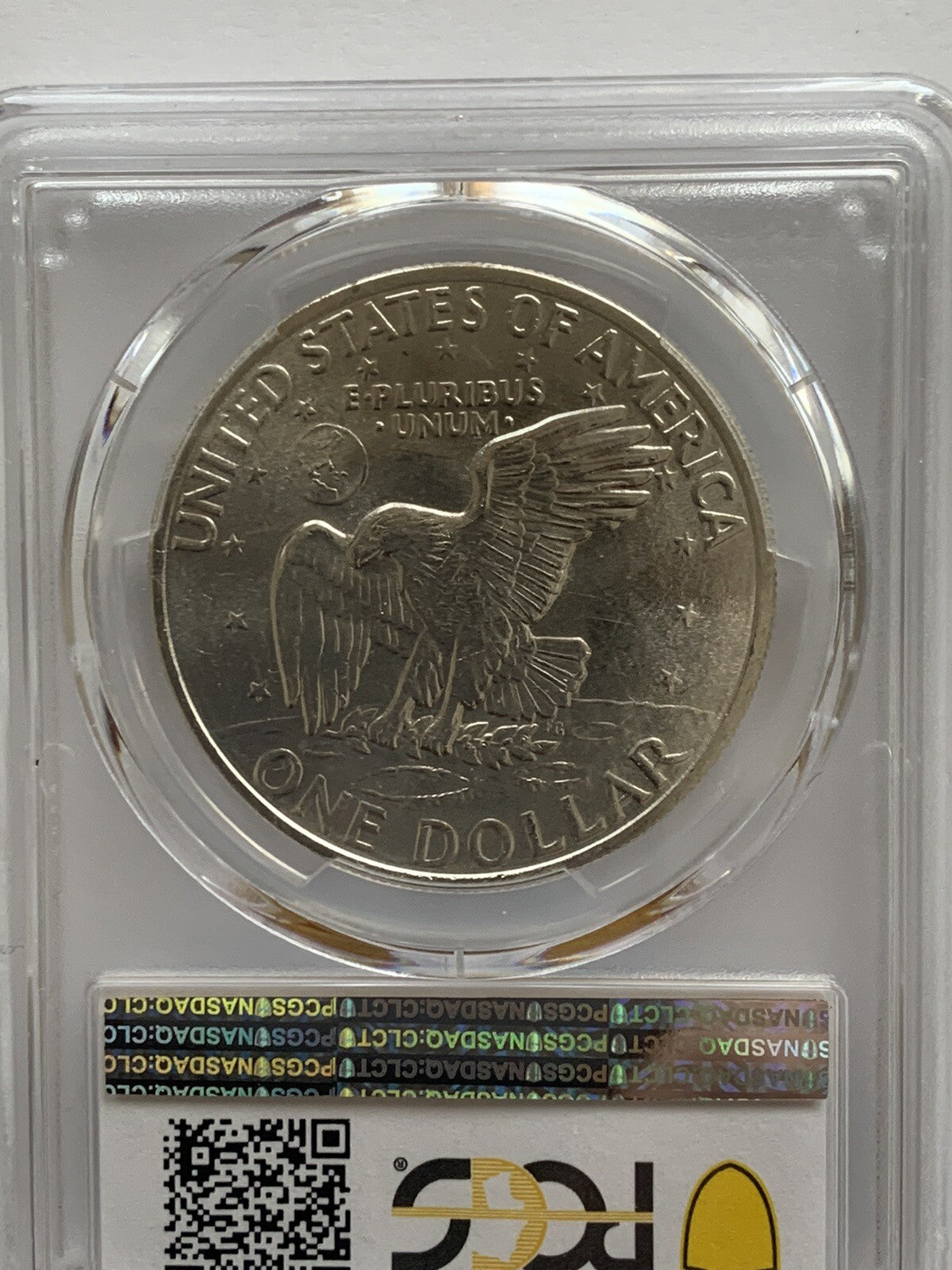 1971 S Dwight D. Eisenhower IKE Silver Dollar $1 Coin PCGS MS65 GEM Moon Landing