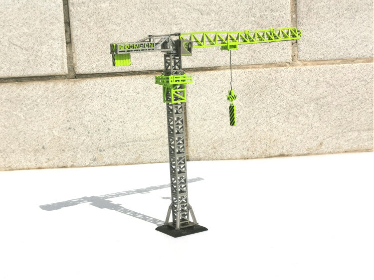 1:160 ZOOMLION T7020-12 Tower Crane Construction Machine Equipment Diecast Model