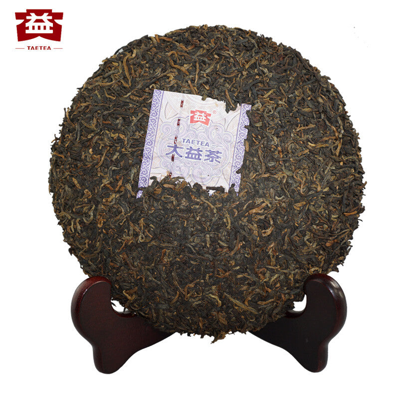 Star of Menghai Dayi Pu-erh Tea 357g 2014 Ripe Pu'er Tea Puer Shou 1401 Batch