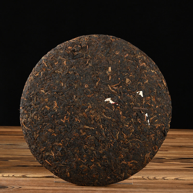 357g Yunnan Tea Puerh Tea Wholesale Jingmai Golden Bud Puerh Ripe Pu'er Tea Cake