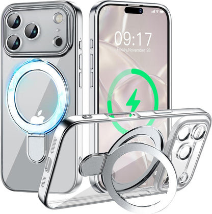 Magnetic for Iphone 17 Pro Max Case with Invisible Stand[Compatible with Magsafe