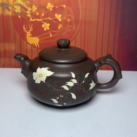 Vintage China Yixing Purple Clay Teapot Zisha Ceremony Fashion Exquisite Teaware
