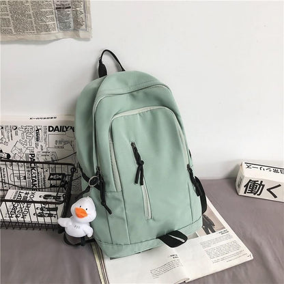 Fashion Backpack Summer Nylon School Bag Trendy Big Waterproof School 44*16*33CM