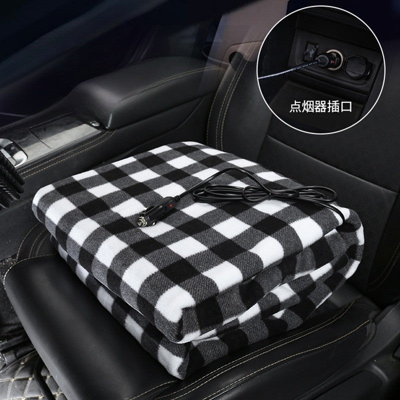 Car electric blanket 12v volt dedicated warm car for outdoor camping110*150cm