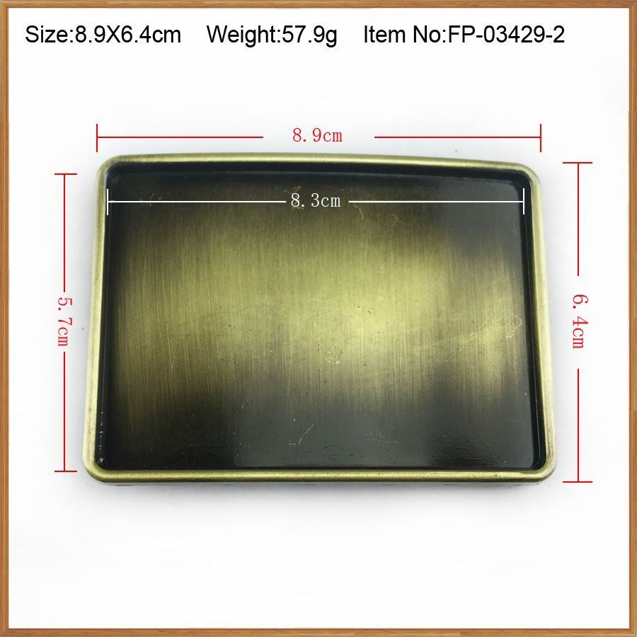 Men's Belts Buckle Zinc Alloy 4cm Width Loop Rectangle Jeans Fashion Accessories