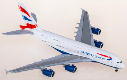1:400 Geminijets British Airways Airbus A380 Passenger Airplane Diecast Model