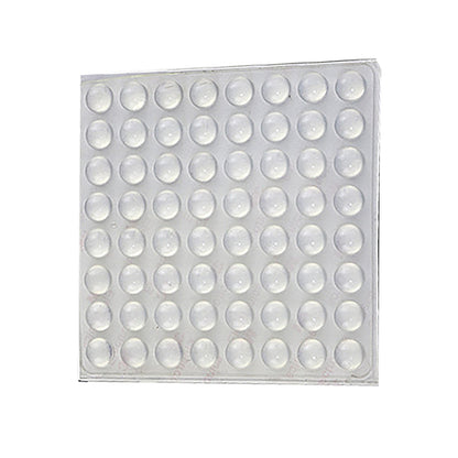64Pcs New CLEAR Ball Round Anti-Collision Silicone Pad With 3M Sticker 12*2mm G