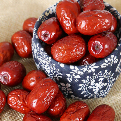 Chinese red dates Organic healthy food snack Dried Fruits Red Date 250g~1000g