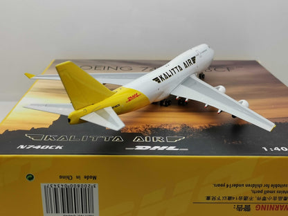 1:400 Phoenix KALITTA AIR BOEING B747-400 Airplane Diecast Aircraft Plane Model
