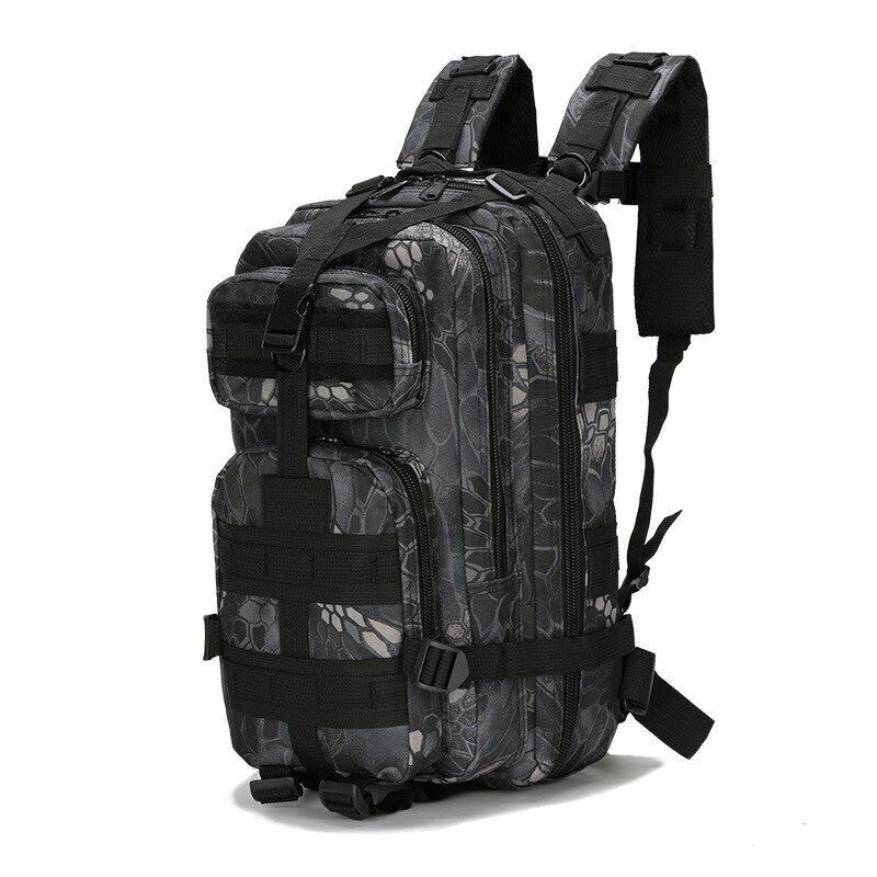 20-30L Tactical Backpack Outdoor Waterproof Bag Rucksack Camping Hunting Travel