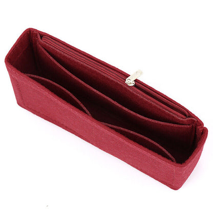Insert Organizer Pouch Handbag Insert Bag Purses Liner Felt Insert Bag Inner Bag