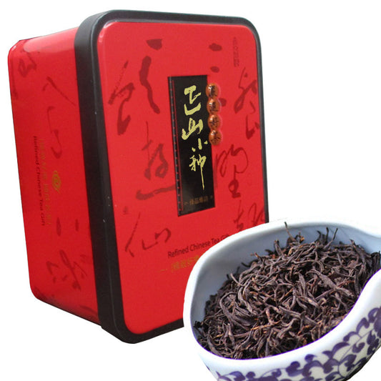 Superior 54g Lapsang Souchong Black Tea Organic Zhengshanxiaozhong Slimming Tea
