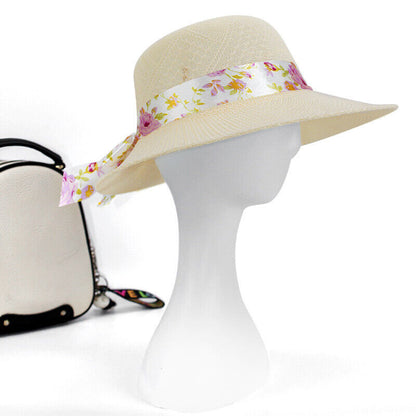 Summer Women Hats Wide Brim Sun Hats Straw Hat Sun Protection Ladies Panama Caps