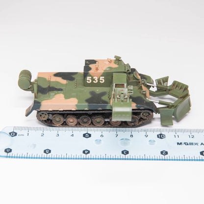 Yihe 1/72 Engineering Tank 3-color Painting Resin Finished Model Ornament