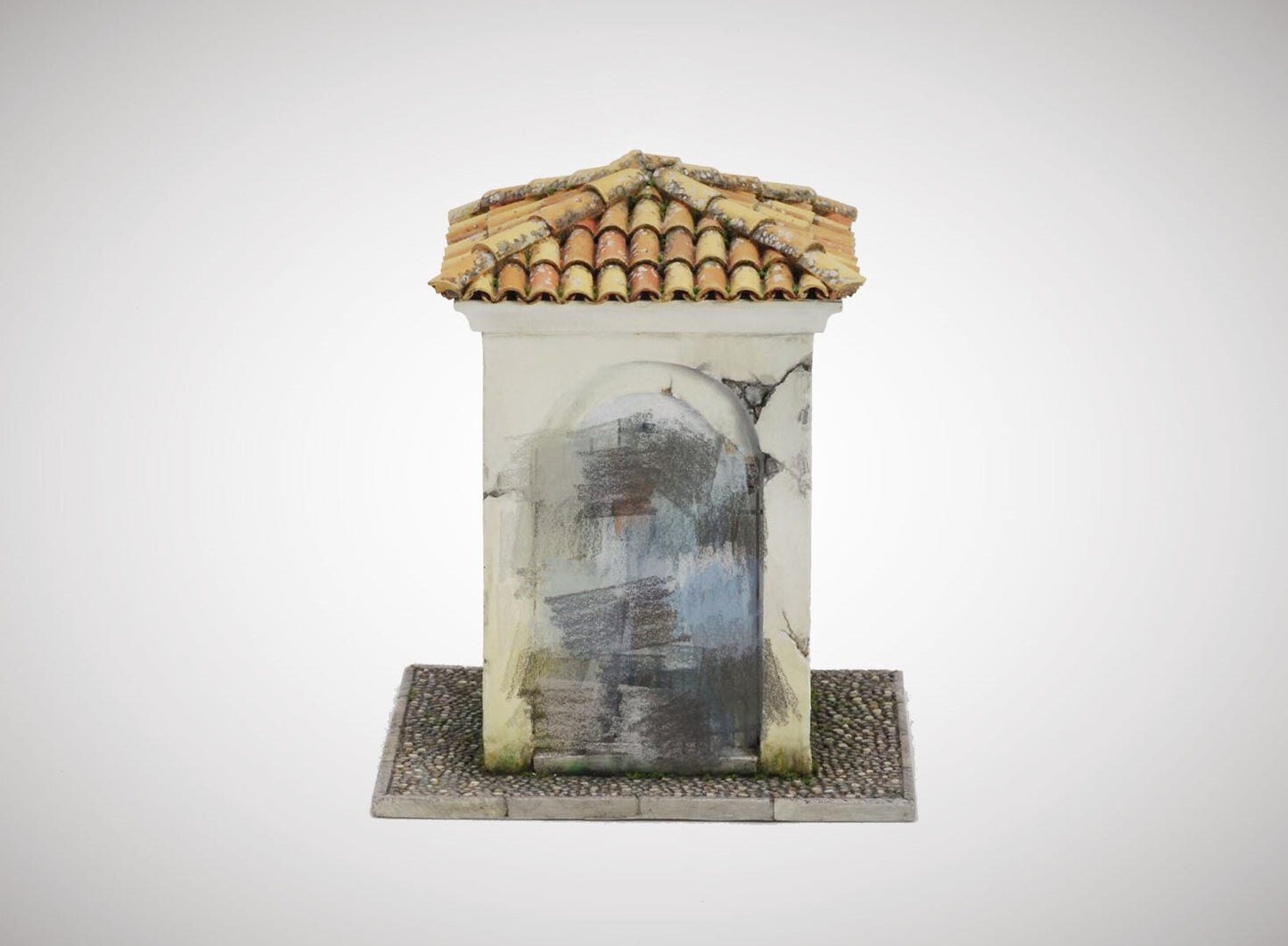1:35 resin figure model Pavilion model Unassembled Unpainted