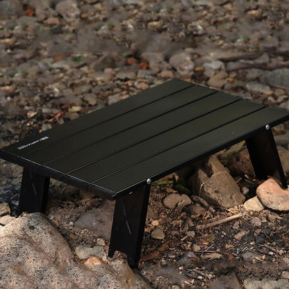 2/1pcs Camping Mini Foldable Table Ultralight Aluminum Alloy Outdoor Table Sey