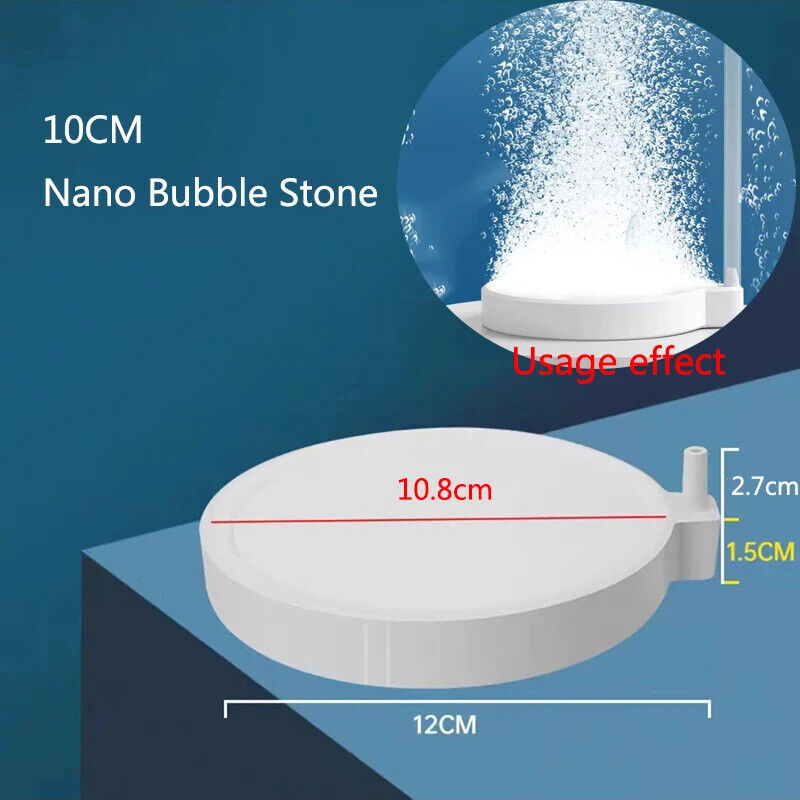 Aquarium Accessories 35 50 80mm Oxygen Aerator Increasing Air Bubble Stone Tools