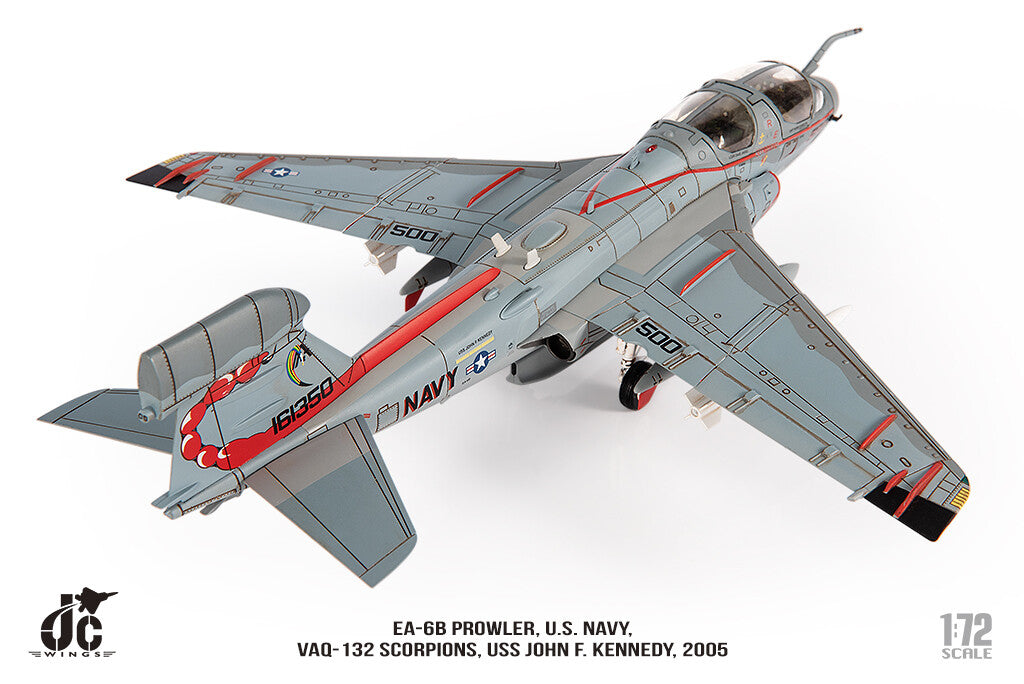 1:72 JC Wing EA-6B PROWLER, U.S.NAVY 2005 Fighter Diecast Aircraft Plane Model