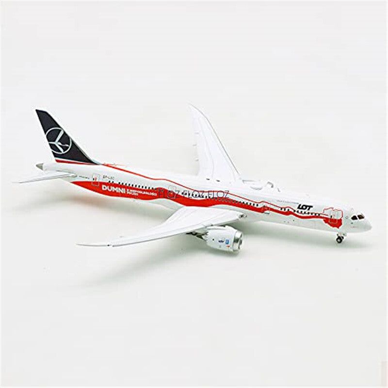 JCWings LOT POLISH AIRLINES for BOEING 787-9 SP-LSC FLAPS DOWN 1/400 plane model