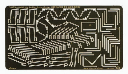 Five Star Model FS351049 1/350 WWII IJN AA Gun Angle Limiter