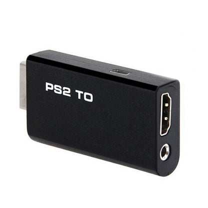 For PS2 To HDMI-Compatible Adaptor HDTV RCA AV Audio Video Converter Plug& Play