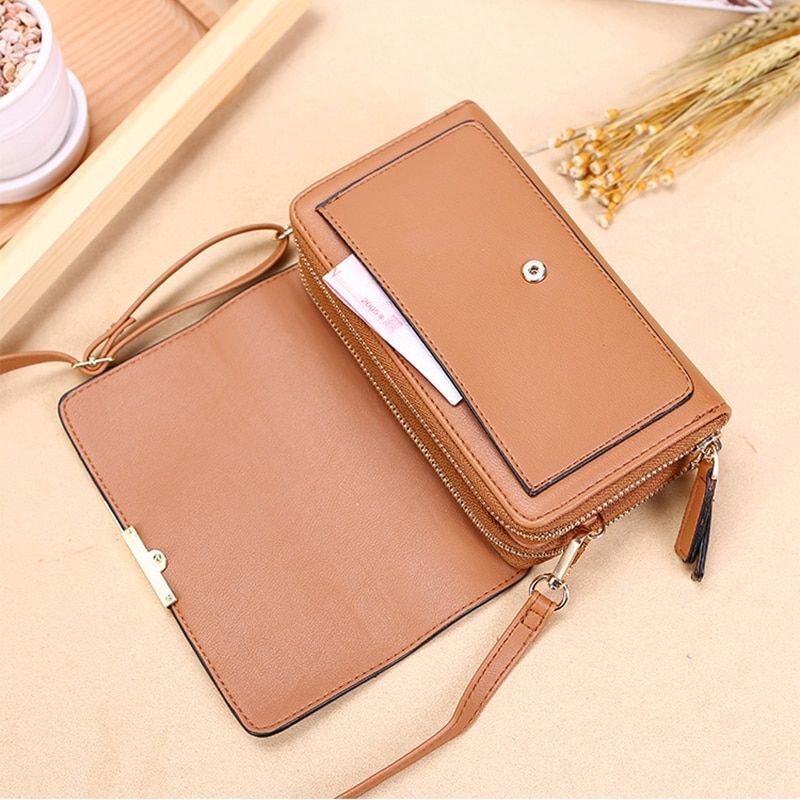 Synthetic Leather Handbags Female Multifunctional Large Capacity Shoulder Bags