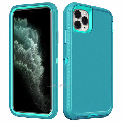 For Apple iPhone 11 Protective 3in1 Shockproof Rugged Heavy Duty Case Cover