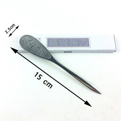 Puer Knife Tea Supplies Stainless Steel Tea Knife Tea Needle Tea Set Accesseries