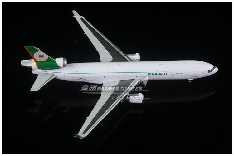 1:400 JC Wings EVA AIR MCDONNELL DOUGLAS MD-11F Airplane Diecast Aircraft Model