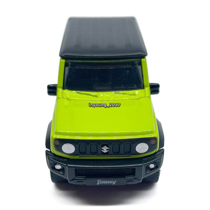 1/48 Suzuki Jimny Model Car Diecast Toy Cars Collectible Vehicle for Kids Green