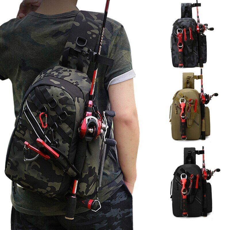 Tackle Bag Fishing Backpack Multifunctional Fishing Gear Bag Fishing Accessories