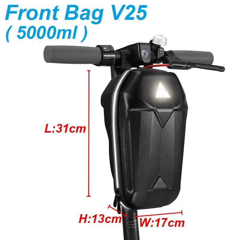 Electric Scooter Bag Phone Holder Waterproof Accessories Bicycle Front 3L 4L 5L