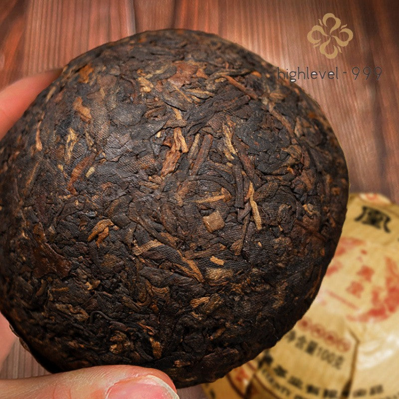 100g Ripe Pu'er Phoenix Tuocha Yunnan Ancient Tree Fermented Tea Daily Drinking