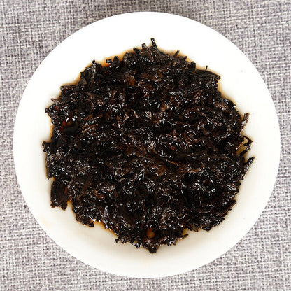 357g Yunnan Deep Mountain Wild Flavor Cooked Cake Seven Sub Cake Pu'er Tea