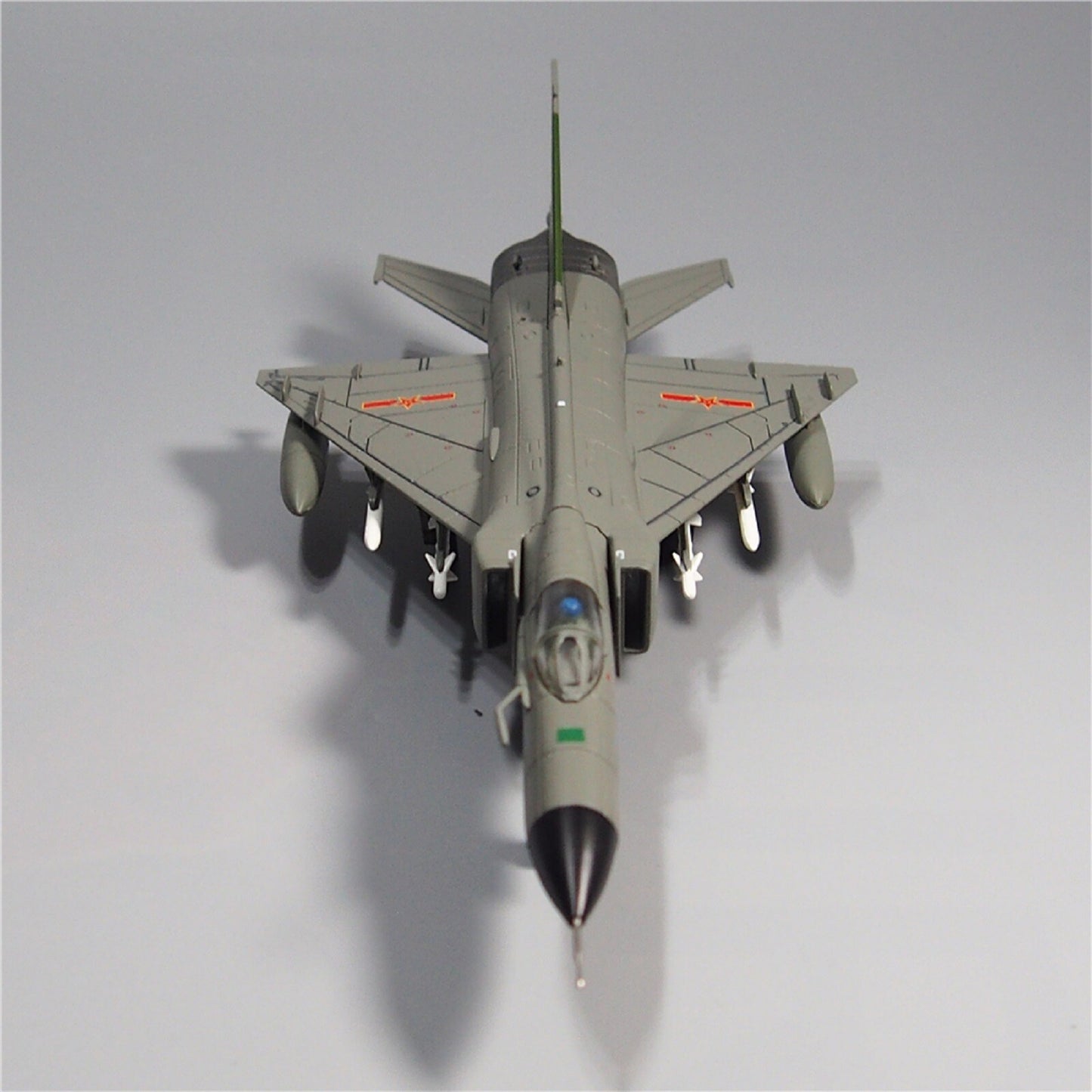 1:100 J-8 Fighter 81192 Airplane Diecast Military Aircraft Plane Model Display