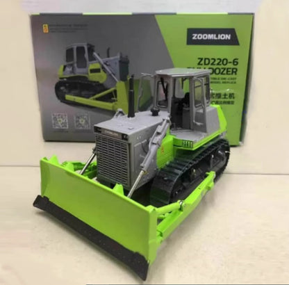 1:35 ZOOMLION ZD220-6 Tracked bulldozer Construction Machine Diecast Model