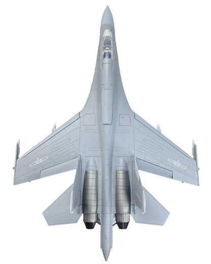 1:40 57CM China J-16D Electronic Warfare Aircraft Fighter Diecast Airplane Model