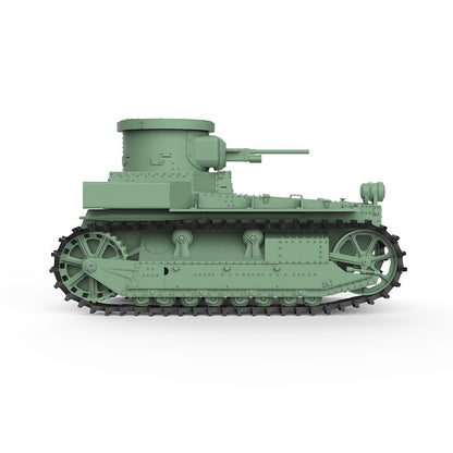 1/64 S Scale Military Model Kit US T1E2 Light Tank SS64746