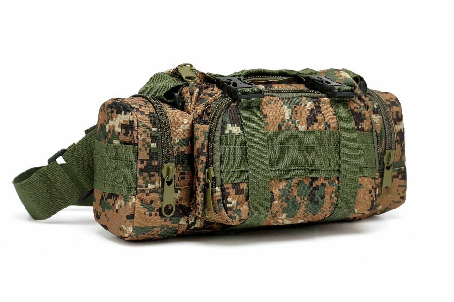 Waist Bag 6L Waterproof Oxford Shoulder Bag Military Tactical Camo Mochila Bolsa