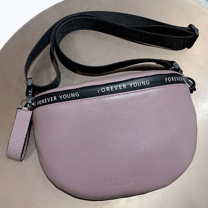 Waist Bags Shoulder Purse Belt Crossbody Pouch Genuine Leather Retro Chest Bag