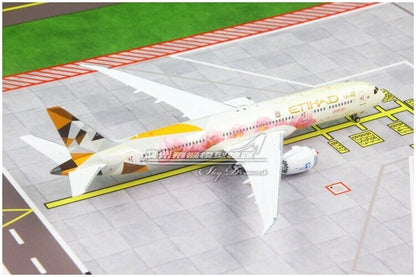 1:400 JC Wings ETIHAD AIRWAYS BOEING 787-9 Passenger Airplane Diecast Model