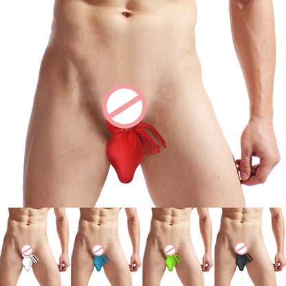 5/1x Mens Soft Ball Bag Gay Lingerie Underwear Sexy Bikini Tanga Bulge Pouch US