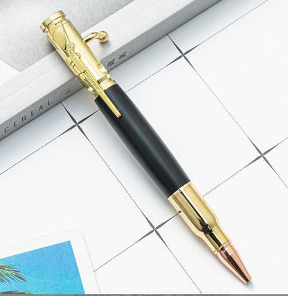 Edc Pocket Bolt Action Ball Pen Self-defense Tactical Pen Student Stationery