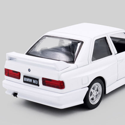 1/36 BMW M3 Model Car Metal Diecast Toy Vehicle Toys for Boys Kids Gifts Black