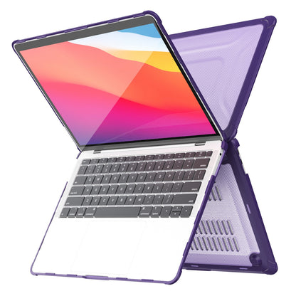 For MacBook Air 13/14, Laptop Cooling Carrying Case, Pro 15/16 Shockproof Cover