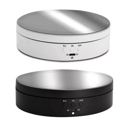 360° Motorized Rotating Display Stand Collectibles Photography Show Holder