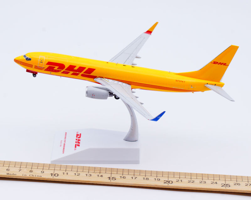 1:200 JC Wings DHL BOEING B737-800 Passenger Airplane Diecast Aircraft Model