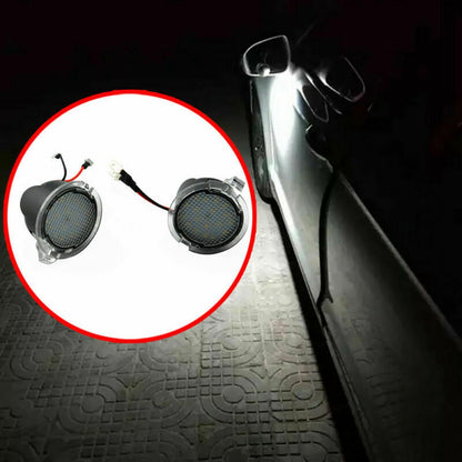 6500K 18LED Puddle Light Side Rearview Mirror For Ford Edge Mondeo Taurus Fusion