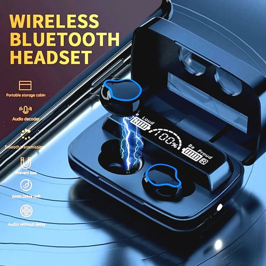 Audifonos Bluetooth Inalambricos Auriculares Con linterna&espejo para Telefonos